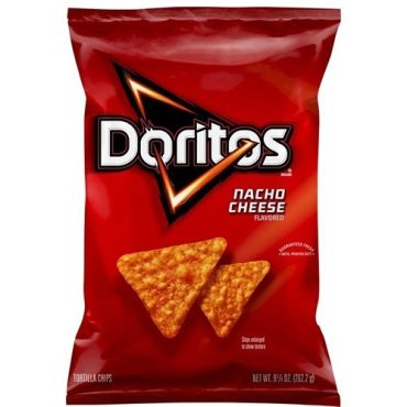 Doritos Chips, 210Gm, Nacho Cheese, 16 Pieces Per Carton